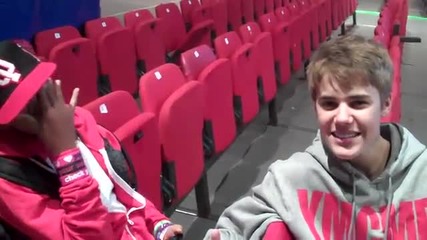 Джъстин и Джейдан на концерта на Уйлоу Смит