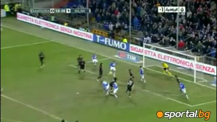 27.11.2010 Сампдория - Милан 1 : 1 Мач от Италианската Серия А 