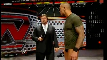 Raw Triple H vs. John Cena Part 2/2 (06/07/2009 ) 