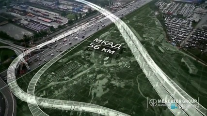 Строителство в Москва през погледа на дрон