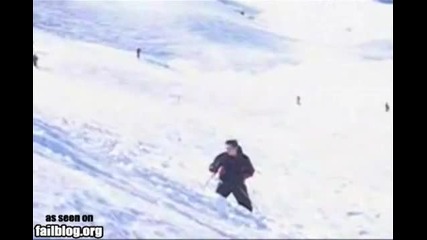 Ski Jump Fail 