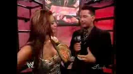 Wwe Monday Night Raw - Candice Intervew - 03.09.07