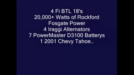 20,000 watt window shake - Tremendous Bass #15