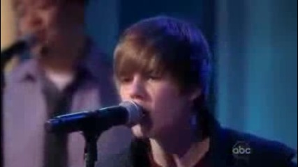 justin bieber never let you go on the view [good quality]