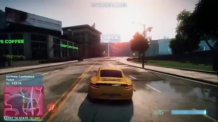 E3 - Gamespot Stage Shows - Need for Speed Most Wanted - E3