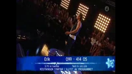 Erik Segerstedt - Home - Idol 2006 Швеция