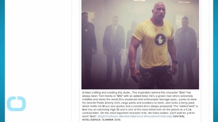 The Rock Reveals First Look At His Central Intelligence Character