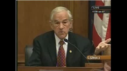 Ron Paul questions Ben Bernanke on definition of inflation 07212009