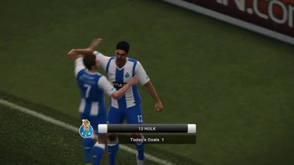 Pes 2012 - Гол от Дуспа !
