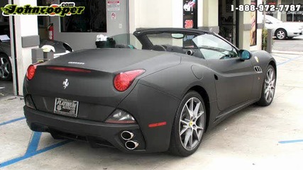 Ferrari California черен мат