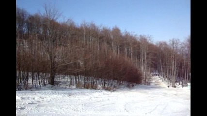 ski na uzana (pistata na zavoq) 