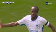 Goal by Brighton and Hove Albion