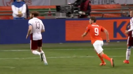 Холандия 6:0 Латвия 16.11.2014