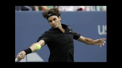 Roger Federer - Back In Black - 2007 Us Open