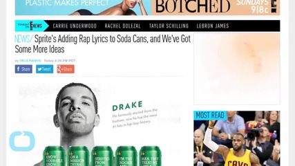 Sprite Adds Rap Lyrics to Soda Cans, Honors 4 Lucky Rappers