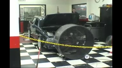 Alfa Romeo 75 3.0 24v V6 Milano on dyno 