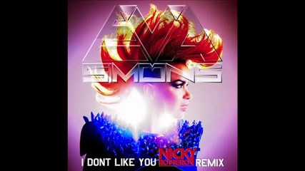 Eva Simons I Don't Like You