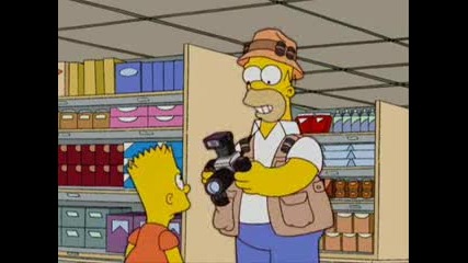 Paris Hilton on the Simpsons
