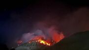пГорски пожар погълна швейцарски села и наложиха евакуация на стотици жители (ВИДЕО)