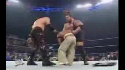 Rey Mysterio vs. Big Show and Kane