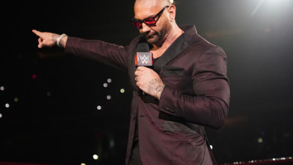Batista sends a final message to Triple H before WrestleMania: Raw, April 1, 2019