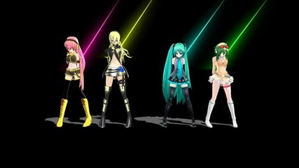 Megurine Luka, Lily, Hatsune Miku, Gumi - Bad Apple