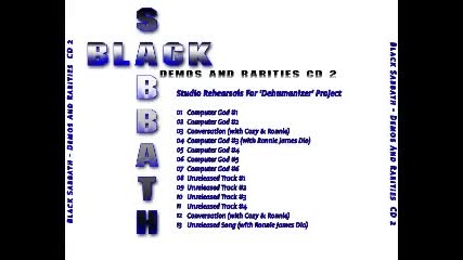Black Sabbath - Bad Blood (demo) 