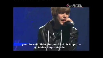 Justin Bieber - Somebody To Love @ Comet 2010 - May 21, 2010 - Oberhausen, Germany 