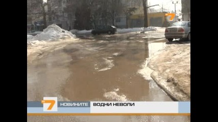 Улиците на Силистра потънаха във вода