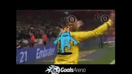 robinho - Ирландия - Бразилия 