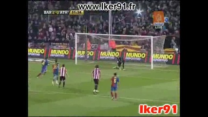 Барселона - Атлетик Билбао 2:0 Лео Меси Гол