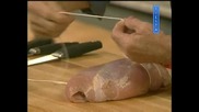 Жак Пепен запазена марка - "как да запазите формите на месото"