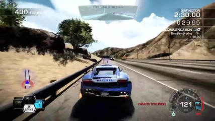 Nfs Hot Pursuit как да направим постижението Power Spike 720p