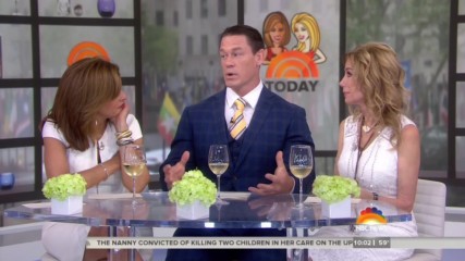 John Cena reveals that he still loves Nikki Bella while talking to Kathie Lee Gifford and Hoda Kotb on NBC's "Today"