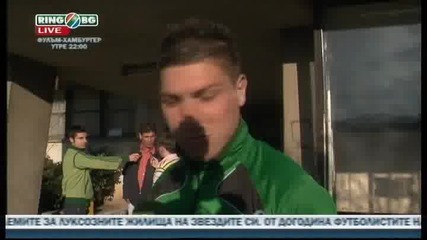 Чавдар - Берое 0 - 1 28.04.2010 ( Иво Иванов след мача )