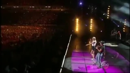 Tim Mcgraw & Taylor Swift - Highway don't care (live)