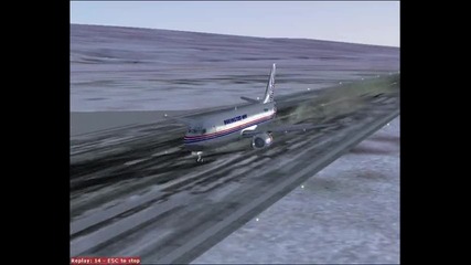 fs2004 твърдо кацане - летище варна (lbwn)