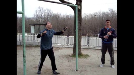 Кросфит тренировка 27 март 2011 Богоров