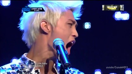 (hd) A-jax - Never let go (debut stage) ~ M Countdown (07.06.2012)