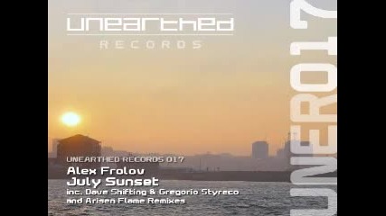 Alex Frolov - July Sunset Original Mix Unearthed 