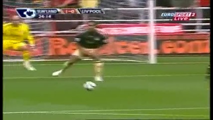 Sunderland Vs Liverpool gol s balon 