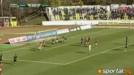 Головете на Цска срещу Миньор - 24.10.2010 