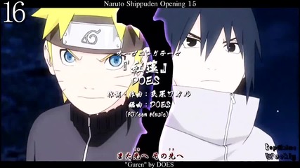 Top 25 Anime Openings of Spring 2014 (топ 25 Openings на пролет 2014)