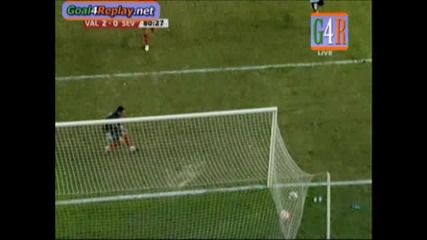 Valencia - Sevilla 2 - 0 (2 - 0,  30 8 2009)