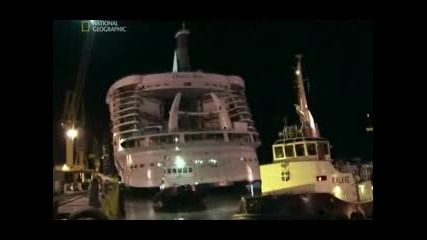 Мегаструктури - Най-големия круизен кораб в света - Бг аудио част [2/3]