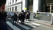 Арестуваха стрелеца от съда в Милано (ВИДЕО)