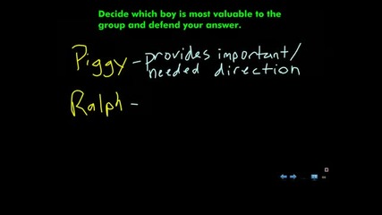 Lord of the Flies Qar 2b