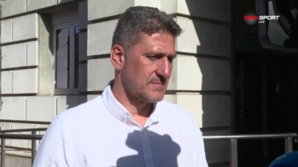 Филип Филипов след победата над Левски