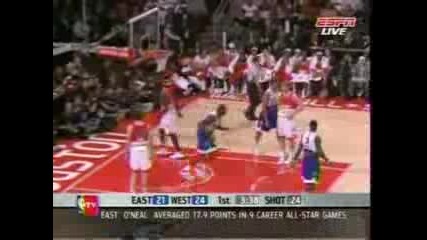 The funny Shaq in All - star 2006