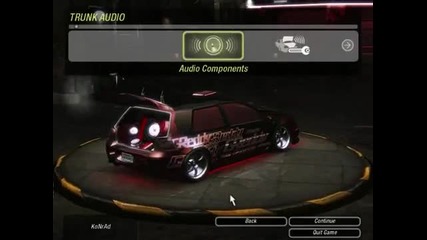 моите коли в Need for Speed Underground 2 